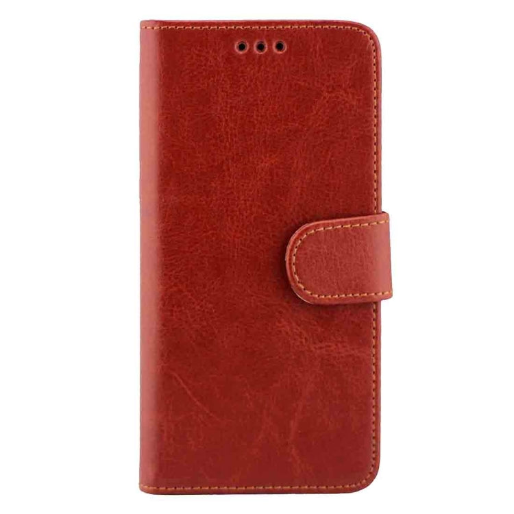 For Galaxy S7 Edge / G935 Crazy Horse Texture Horizontal Flip Magnetic Snap Leather Case with Adjustable Holder & Card Slots & Photo Frame & Wallet