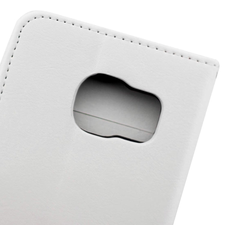 For Galaxy S7 / G930 Crazy Horse Texture Horizontal Flip Magnetic Snap Leather Case with Adjustable Holder & Card Slots & Photo Frame & Wallet