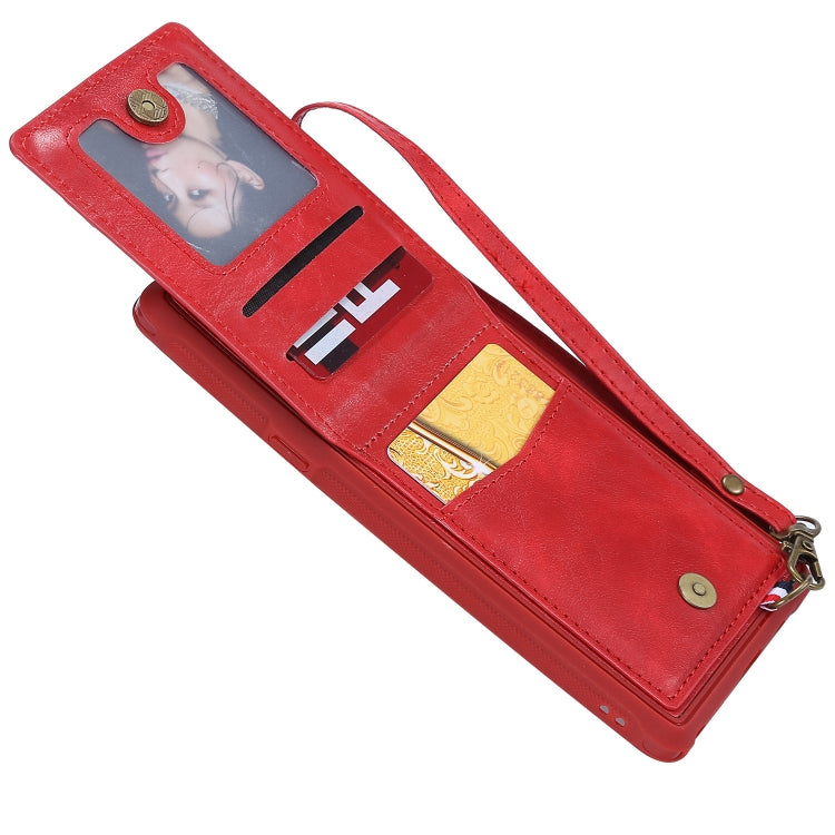 Vertical Flip Fashion Shockproof Leather Case for Galaxy Note9, with Holder & Photo Frame & Card Slots & Lanyard