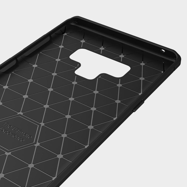 Brushed Texture Carbon Fiber Shockproof TPU Case for Galaxy Note 9