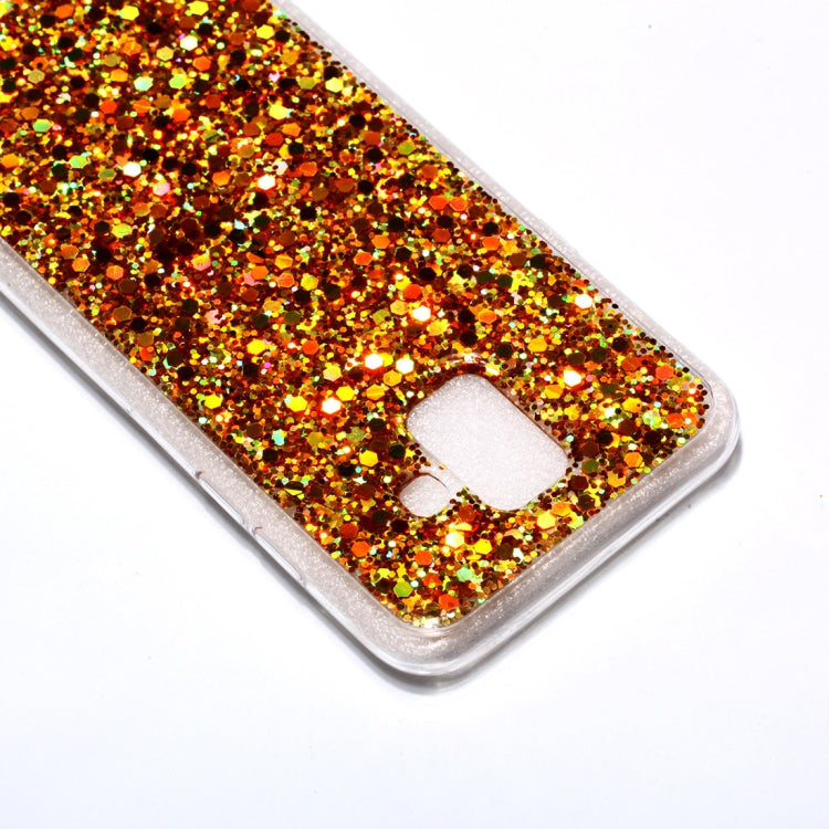 Colorful Glitter Powder Style Protective Soft Cover for Galaxy A6 (2018)