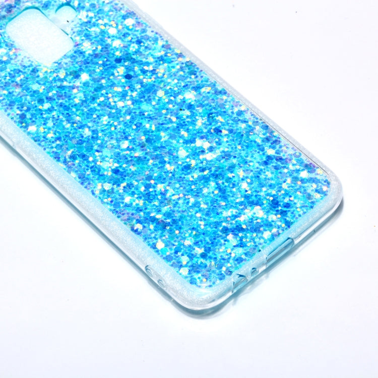 Colorful Glitter Powder Style Protective Soft Cover for Galaxy A6 (2018)