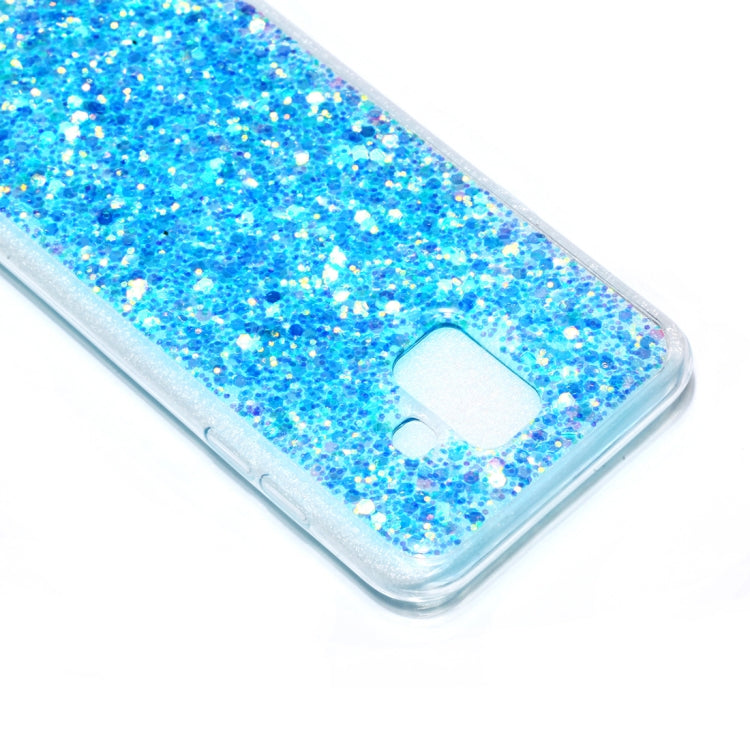 Colorful Glitter Powder Style Protective Soft Cover for Galaxy A6 (2018)