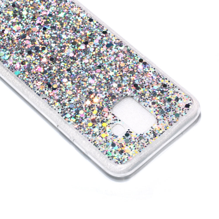 Colorful Glitter Powder Style Protective Soft Cover for Galaxy A6 (2018)
