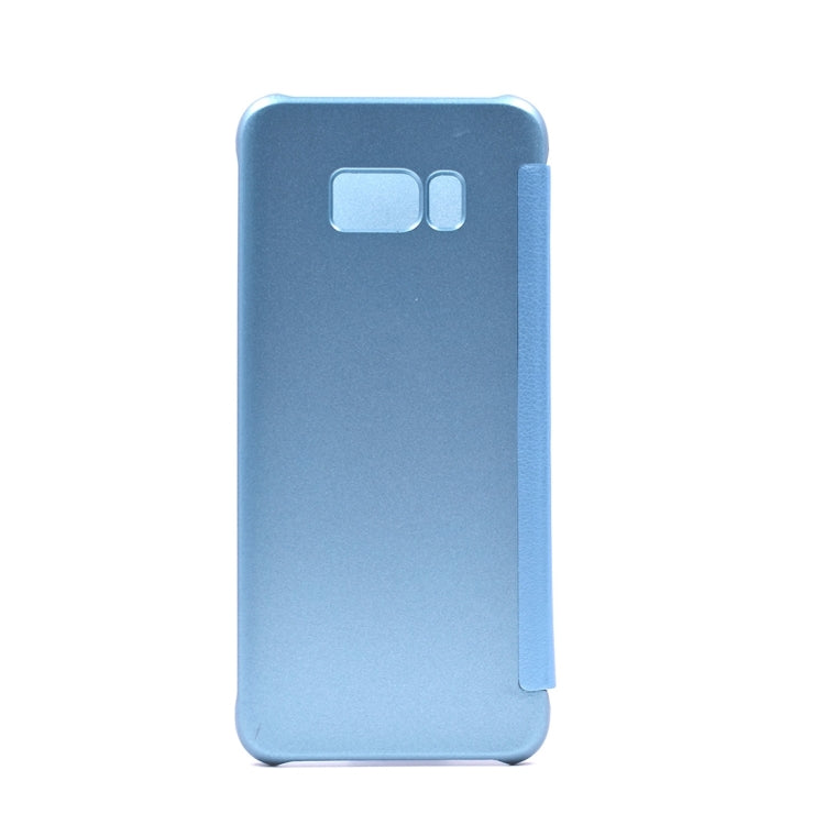 For Galaxy S8+ / G9550 PU + PC High Transparency Frosted Horizontal Flip Leather Case with Sleep / Wake-up Function