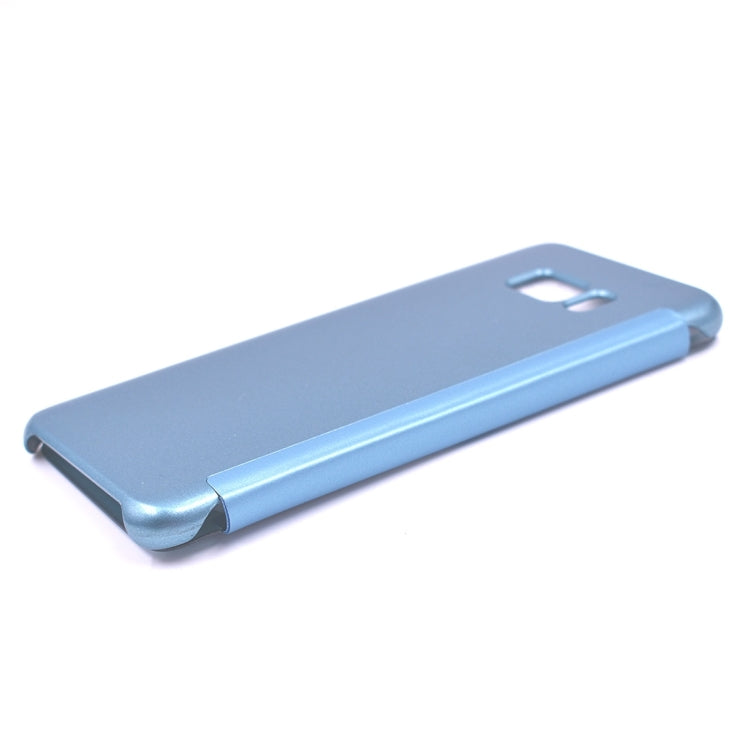 For Galaxy S8+ / G9550 PU + PC High Transparency Frosted Horizontal Flip Leather Case with Sleep / Wake-up Function