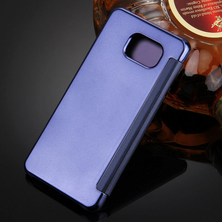 For Galaxy A3 (2017) / A320 Plating Mirror Horizontal Flip Leather Case with Sleep / Wake-up Function