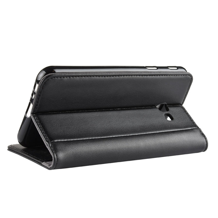 Horizontal Flip Genuine Leather Case for Galaxy J4+ / J4 plus / J415F, with Card Slots & Holder & Wallet