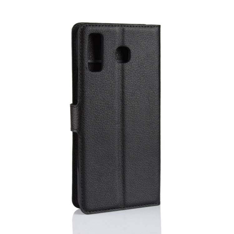Litchi Texture Horizontal Flip Leather Case for Galaxy A9 Star / A8 Star, with Wallet & Holder & Card Slots