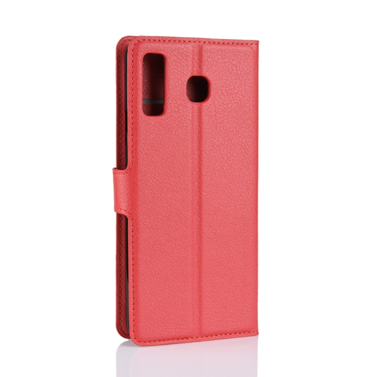 Litchi Texture Horizontal Flip Leather Case for Galaxy A9 Star / A8 Star, with Wallet & Holder & Card Slots