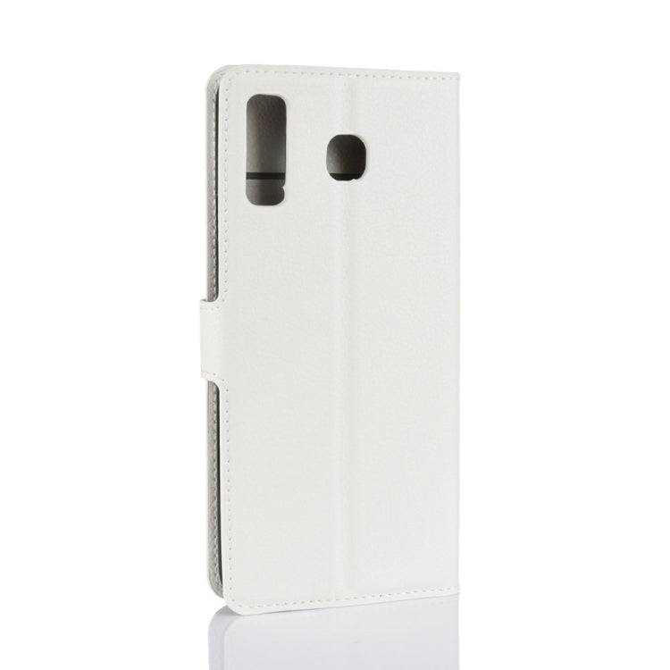 Litchi Texture Horizontal Flip Leather Case for Galaxy A9 Star / A8 Star, with Wallet & Holder & Card Slots