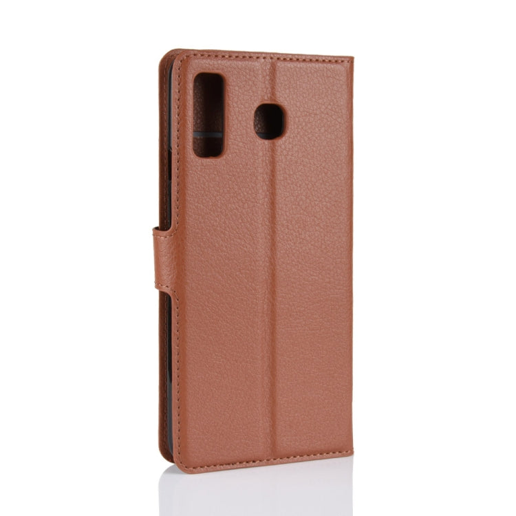 Litchi Texture Horizontal Flip Leather Case for Galaxy A9 Star / A8 Star, with Wallet & Holder & Card Slots