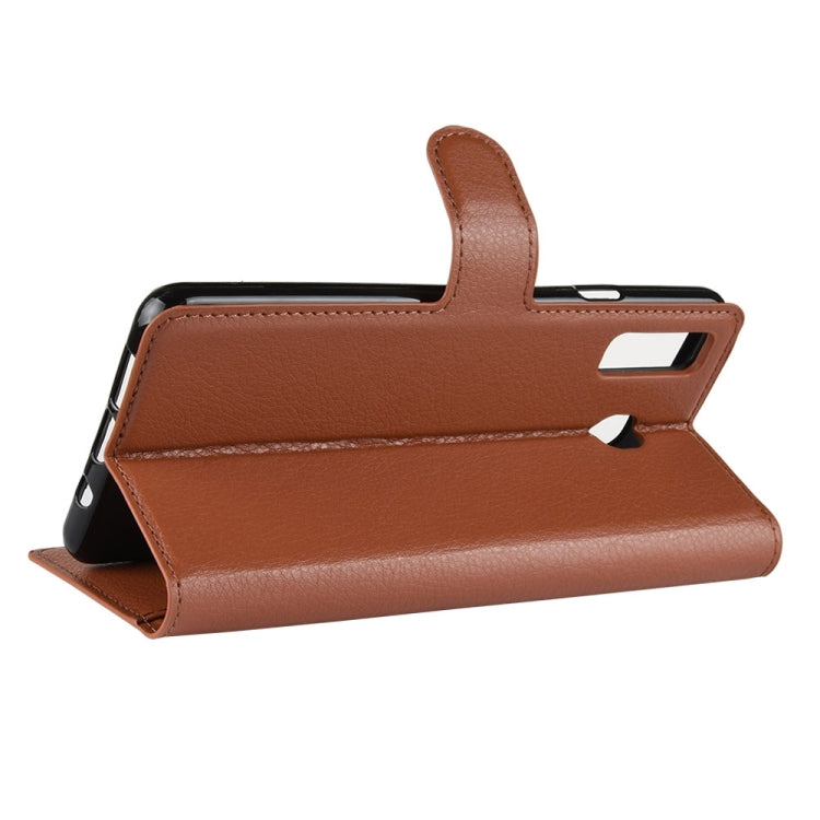 Litchi Texture Horizontal Flip Leather Case for Galaxy A9 Star / A8 Star, with Wallet & Holder & Card Slots
