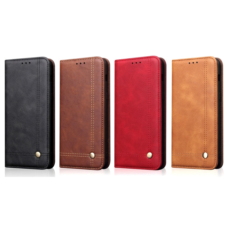 Casual Style Retro Crazy Horse Texture Horizontal Flip Leather Case for Galaxy A9 (2018) / A9s, with Card Slots & Holder & Wallet