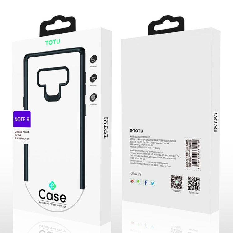 TOTUDESIGN Ultra-thin TPU + PC Case for Galaxy Note9