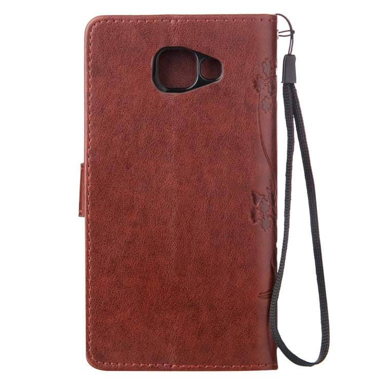 For Galaxy A3 (2016) / A310 Crazy Horse Texture Printing Horizontal Flip Leather Case with Holder & Card Slots & Wallet & Lanyard