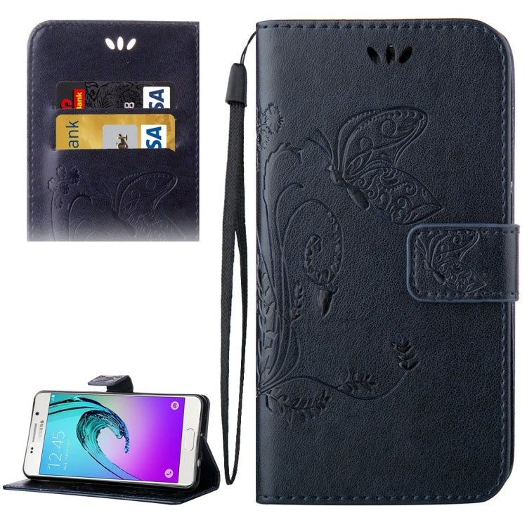 For Galaxy A3 (2016) / A310 Crazy Horse Texture Printing Horizontal Flip Leather Case with Holder & Card Slots & Wallet & Lanyard