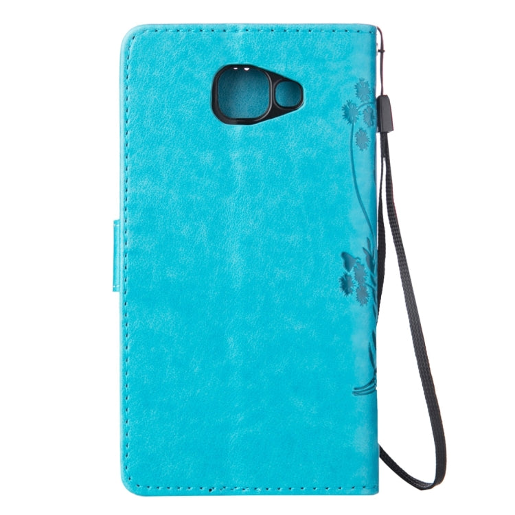 For Galaxy A3 (2016) / A310 Crazy Horse Texture Printing Horizontal Flip Leather Case with Holder & Card Slots & Wallet & Lanyard