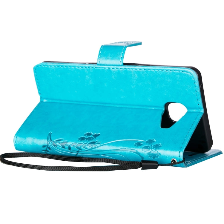 For Galaxy A3 (2016) / A310 Crazy Horse Texture Printing Horizontal Flip Leather Case with Holder & Card Slots & Wallet & Lanyard