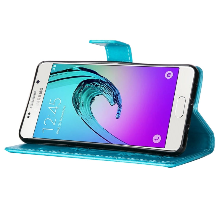 For Galaxy A3 (2016) / A310 Crazy Horse Texture Printing Horizontal Flip Leather Case with Holder & Card Slots & Wallet & Lanyard