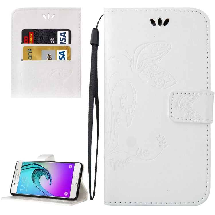 For Galaxy A3 (2016) / A310 Crazy Horse Texture Printing Horizontal Flip Leather Case with Holder & Card Slots & Wallet & Lanyard