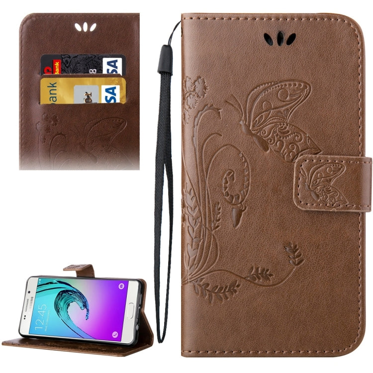 For Galaxy A3 (2016) / A310 Crazy Horse Texture Printing Horizontal Flip Leather Case with Holder & Card Slots & Wallet & Lanyard