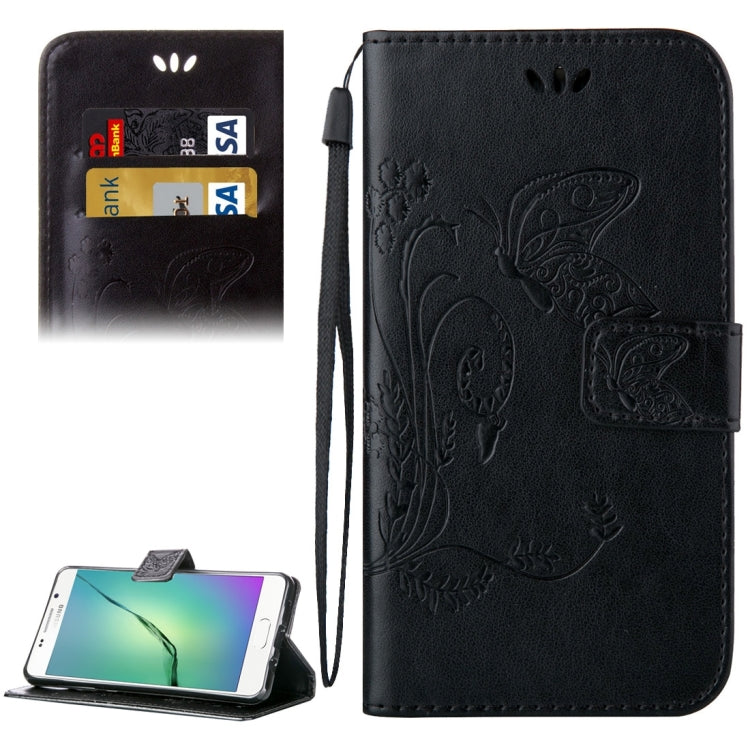For Galaxy A5 (2016) / A510 Crazy Horse Texture Printing Horizontal Flip Leather Case with Holder & Card Slots & Wallet & Lanyard