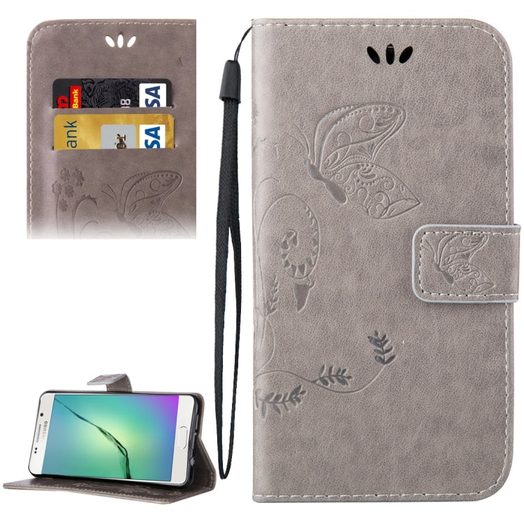 For Galaxy A5 (2016) / A510 Crazy Horse Texture Printing Horizontal Flip Leather Case with Holder & Card Slots & Wallet & Lanyard
