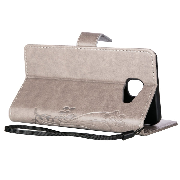 For Galaxy A5 (2016) / A510 Crazy Horse Texture Printing Horizontal Flip Leather Case with Holder & Card Slots & Wallet & Lanyard