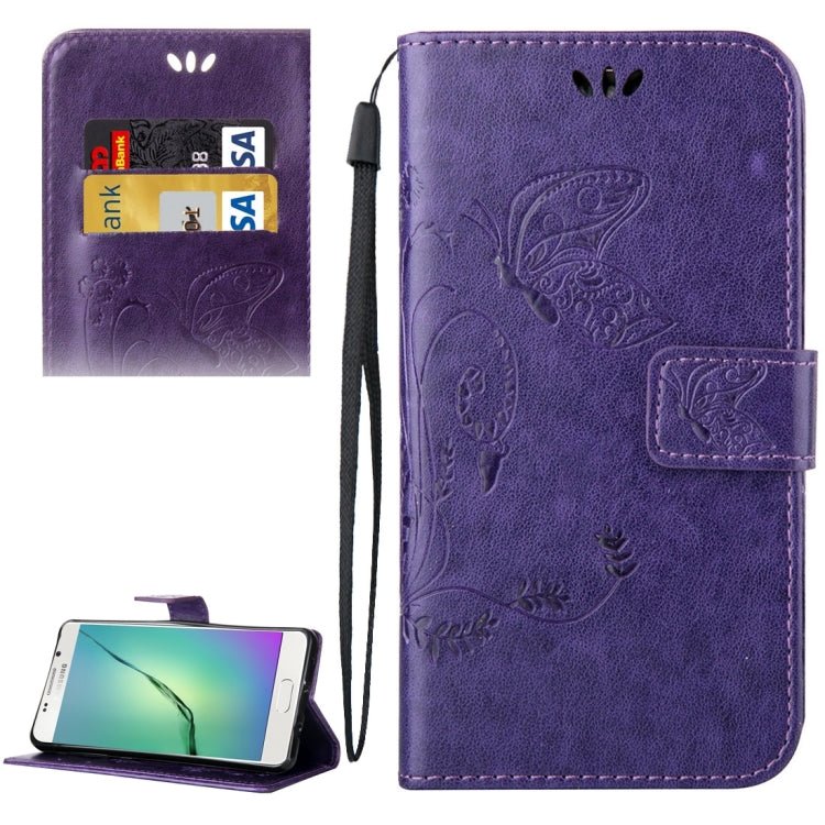 For Galaxy A5 (2016) / A510 Crazy Horse Texture Printing Horizontal Flip Leather Case with Holder & Card Slots & Wallet & Lanyard