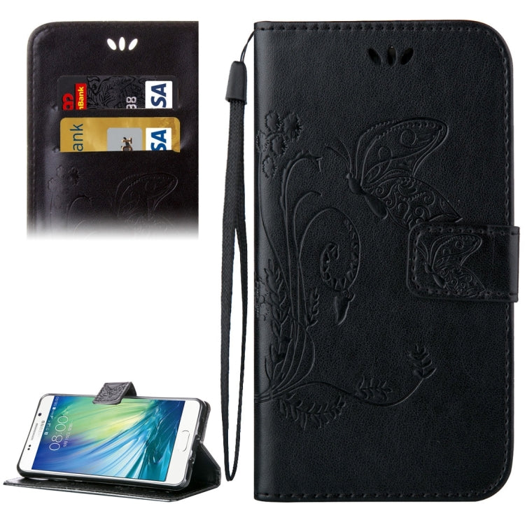 For Galaxy A7 (2016) / A710 Crazy Horse Texture Printing Horizontal Flip Leather Case with Holder & Card Slots & Wallet & Lanyard