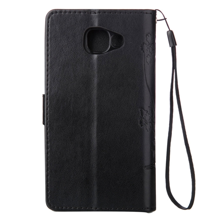 For Galaxy A7 (2016) / A710 Crazy Horse Texture Printing Horizontal Flip Leather Case with Holder & Card Slots & Wallet & Lanyard