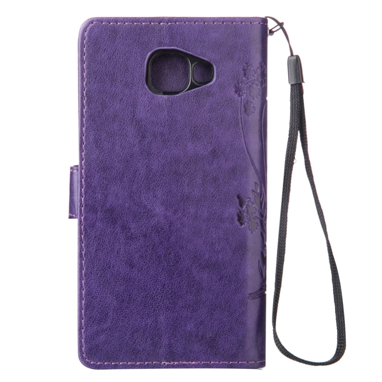 For Galaxy A7 (2016) / A710 Crazy Horse Texture Printing Horizontal Flip Leather Case with Holder & Card Slots & Wallet & Lanyard