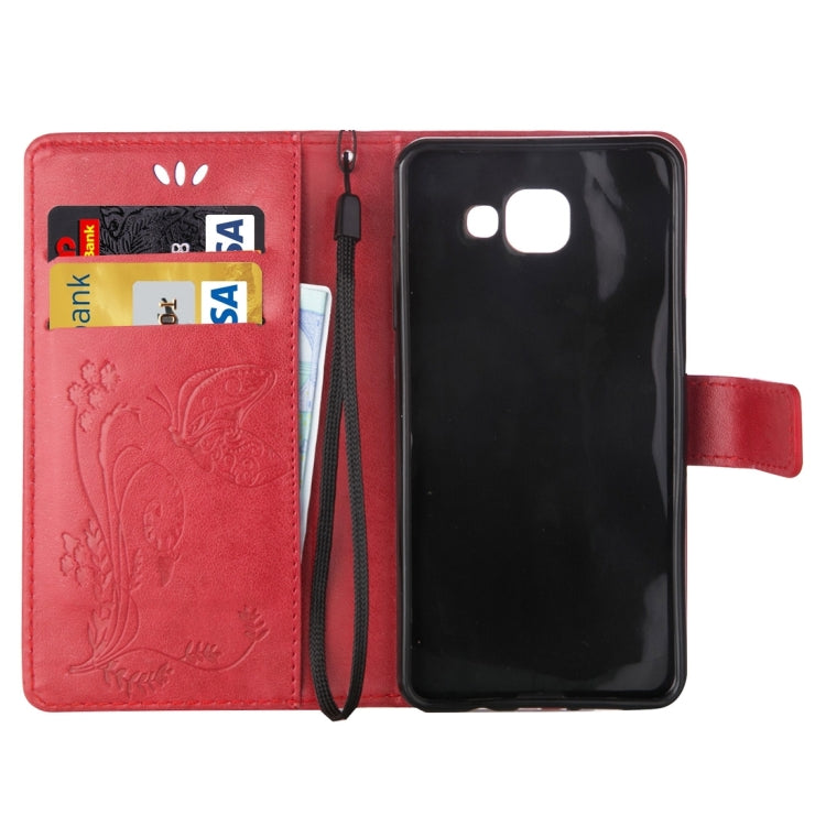 For Galaxy A7 (2016) / A710 Crazy Horse Texture Printing Horizontal Flip Leather Case with Holder & Card Slots & Wallet & Lanyard