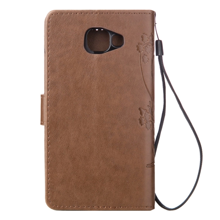 For Galaxy A7 (2016) / A710 Crazy Horse Texture Printing Horizontal Flip Leather Case with Holder & Card Slots & Wallet & Lanyard