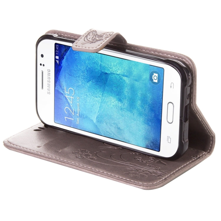 For Galaxy J1 Ace / J110 Crazy Horse Texture Printing Horizontal Flip Leather Case with Holder & Card Slots & Wallet & Lanyard