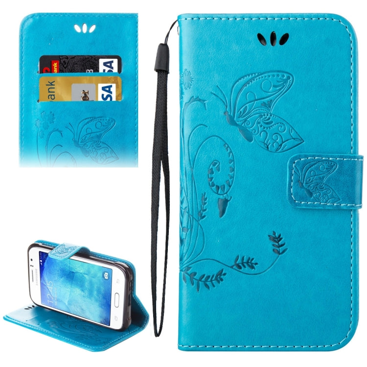 For Galaxy J1 Ace / J110 Crazy Horse Texture Printing Horizontal Flip Leather Case with Holder & Card Slots & Wallet & Lanyard