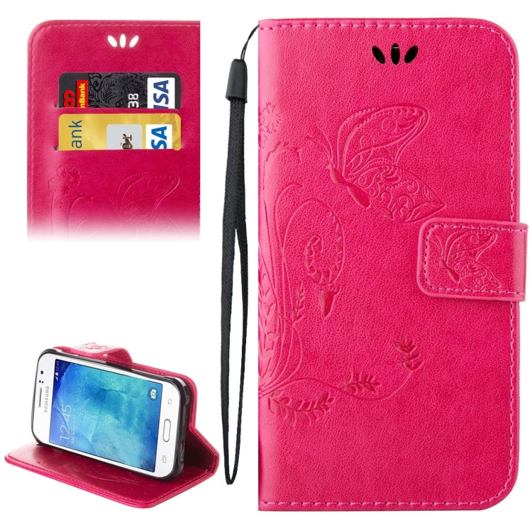 For Galaxy J1 Ace / J110 Crazy Horse Texture Printing Horizontal Flip Leather Case with Holder & Card Slots & Wallet & Lanyard