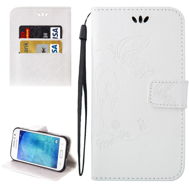 For Galaxy J1 Ace / J110 Crazy Horse Texture Printing Horizontal Flip Leather Case with Holder & Card Slots & Wallet & Lanyard