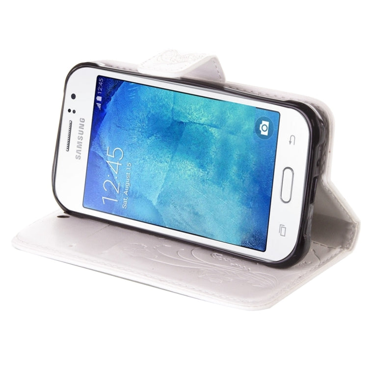 For Galaxy J1 Ace / J110 Crazy Horse Texture Printing Horizontal Flip Leather Case with Holder & Card Slots & Wallet & Lanyard