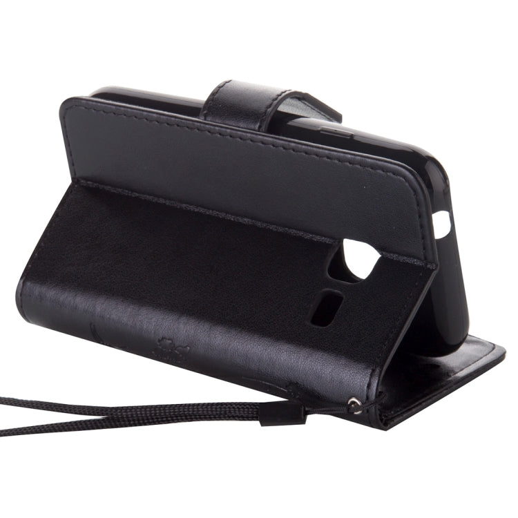 For Galaxy J1 Mini / J105 Crazy Horse Texture Printing Horizontal Flip Leather Case with Holder & Card Slots & Wallet & Lanyard