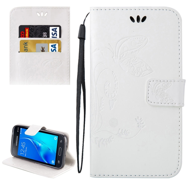 For Galaxy J1 Mini / J105 Crazy Horse Texture Printing Horizontal Flip Leather Case with Holder & Card Slots & Wallet & Lanyard