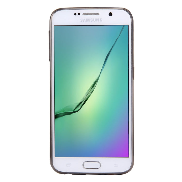 For Galaxy S6 / G920 0.75mm Ultra-thin Transparent TPU Protective Case(Grey)
