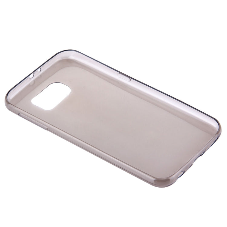 For Galaxy S6 / G920 0.75mm Ultra-thin Transparent TPU Protective Case(Grey)