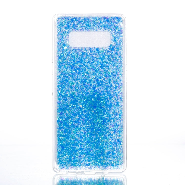 For Galaxy Note 8 Colorful Glitter Powder Style Protective Soft Cover