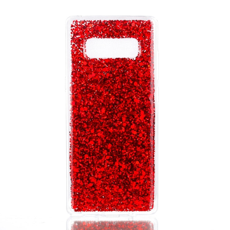 For Galaxy Note 8 Colorful Glitter Powder Style Protective Soft Cover