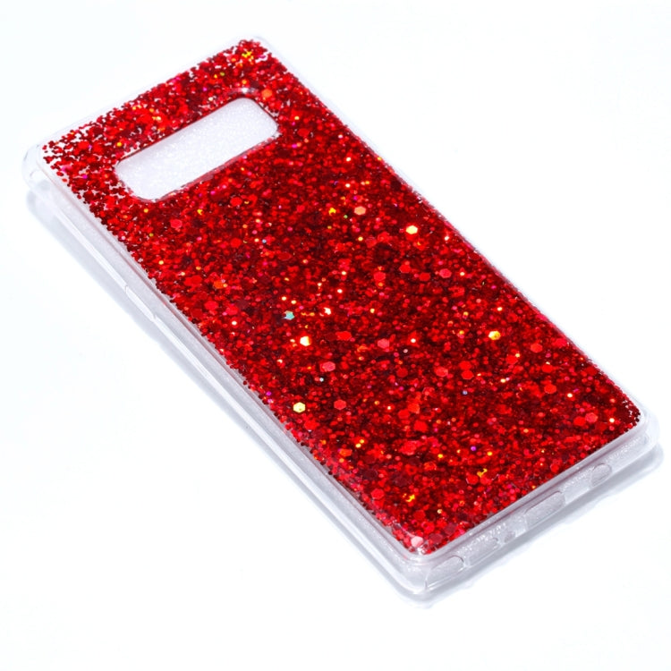 For Galaxy Note 8 Colorful Glitter Powder Style Protective Soft Cover