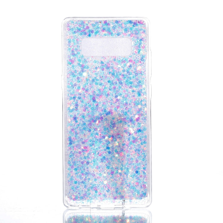 For Galaxy Note 8 Colorful Glitter Powder Style Protective Soft Cover
