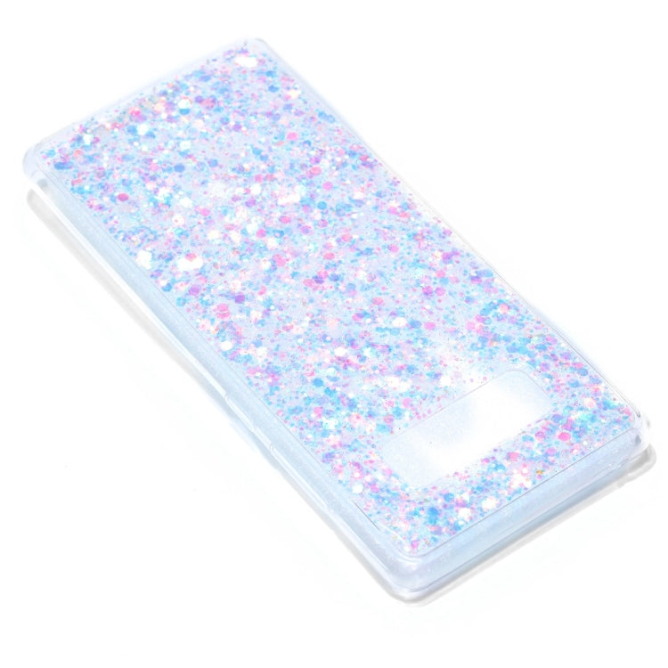 For Galaxy Note 8 Colorful Glitter Powder Style Protective Soft Cover