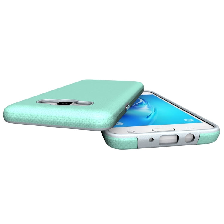 For Galaxy J7 (2016) Ball Texture Anti-slip PC + TPU Protective Back Cover Case